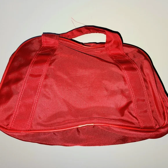 Rare Vintage 60s Peanuts Snoopy Sports gear small child size dufflebag